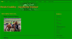 Desktop Screenshot of deniscoakley.com
