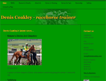 Tablet Screenshot of deniscoakley.com